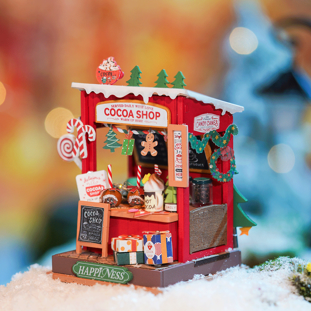 Rolife Cocoa Shop DIY Miniature House DS042