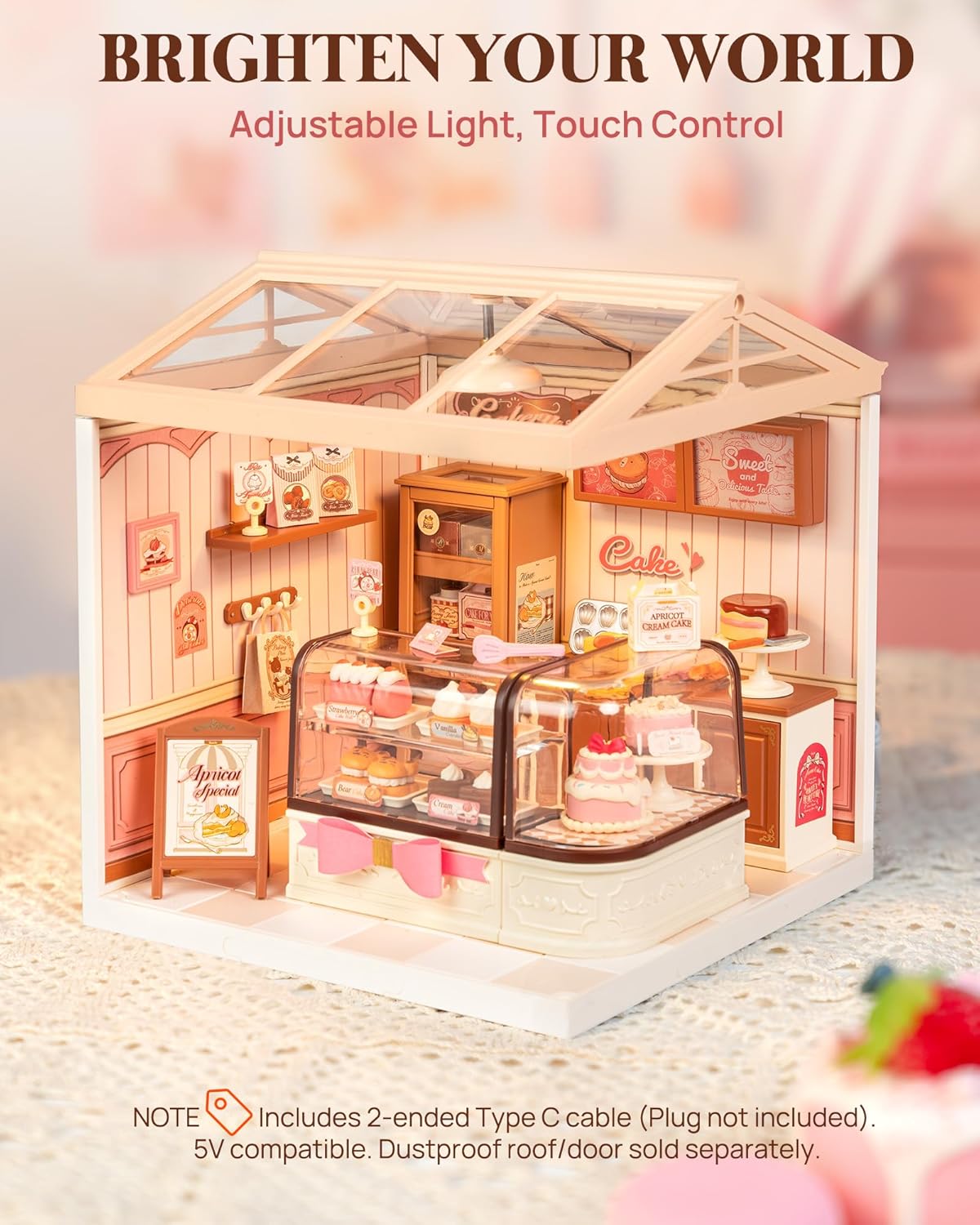 Rolife Tasty Cake Shop DIY Miniature House DW019B