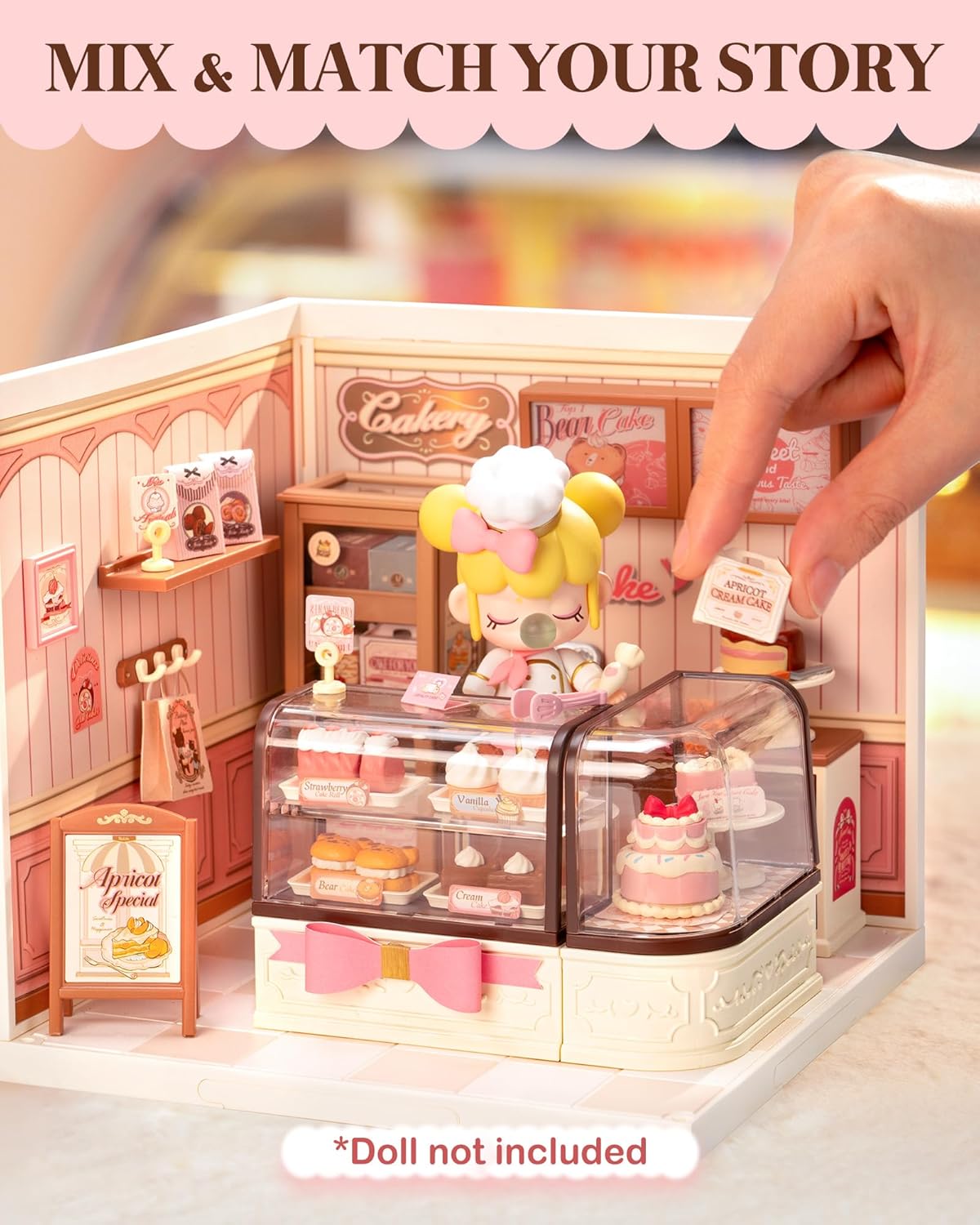 Rolife Tasty Cake Shop DIY Miniature House DW019B