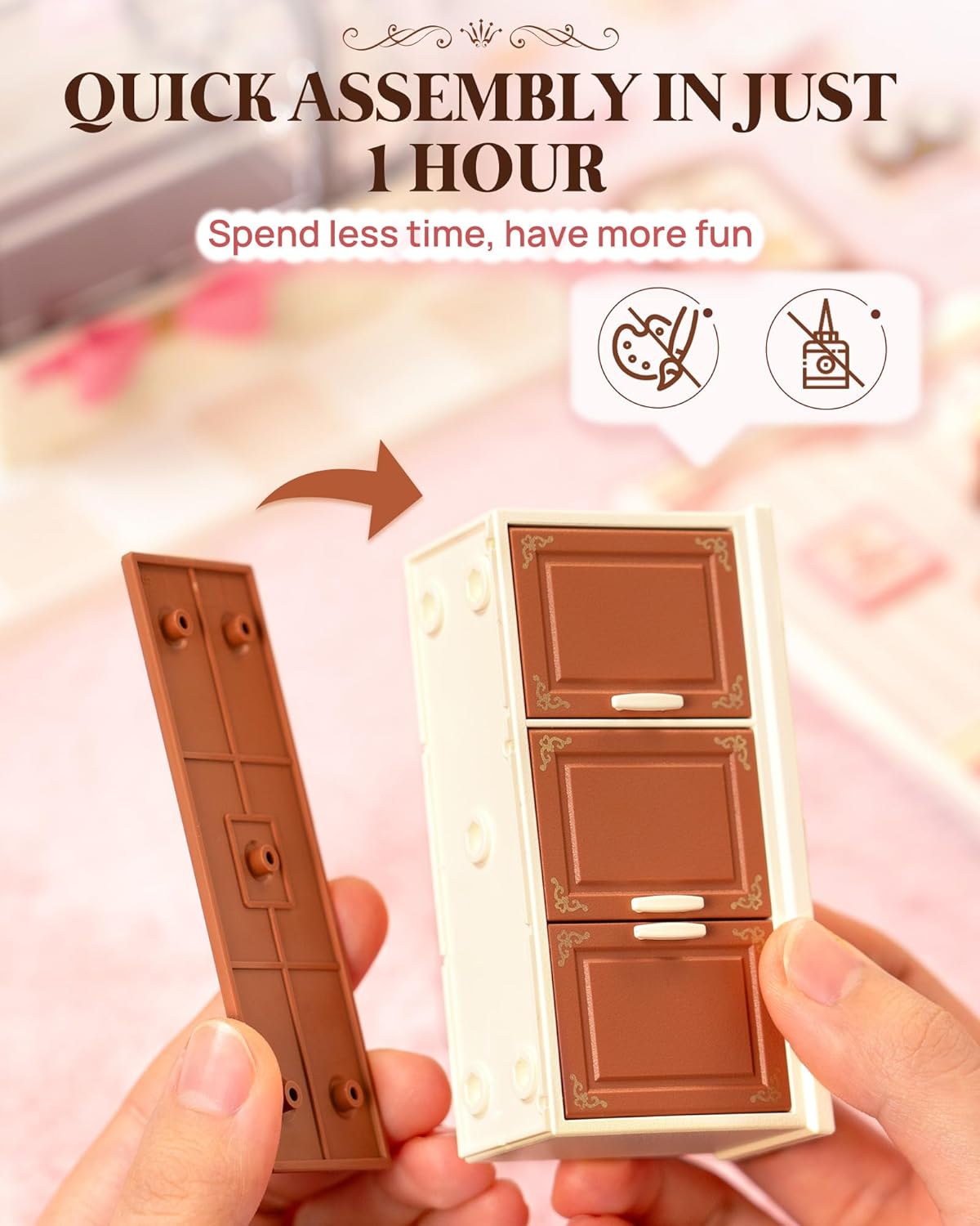 Rolife Tasty Cake Shop DIY Miniature House DW019B