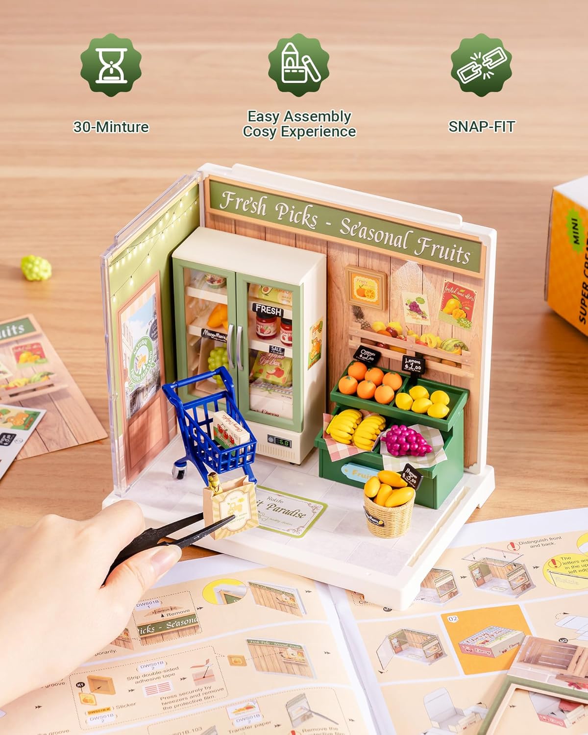 Rolife Nature Energy Fruits DIY Miniature House DWS01B