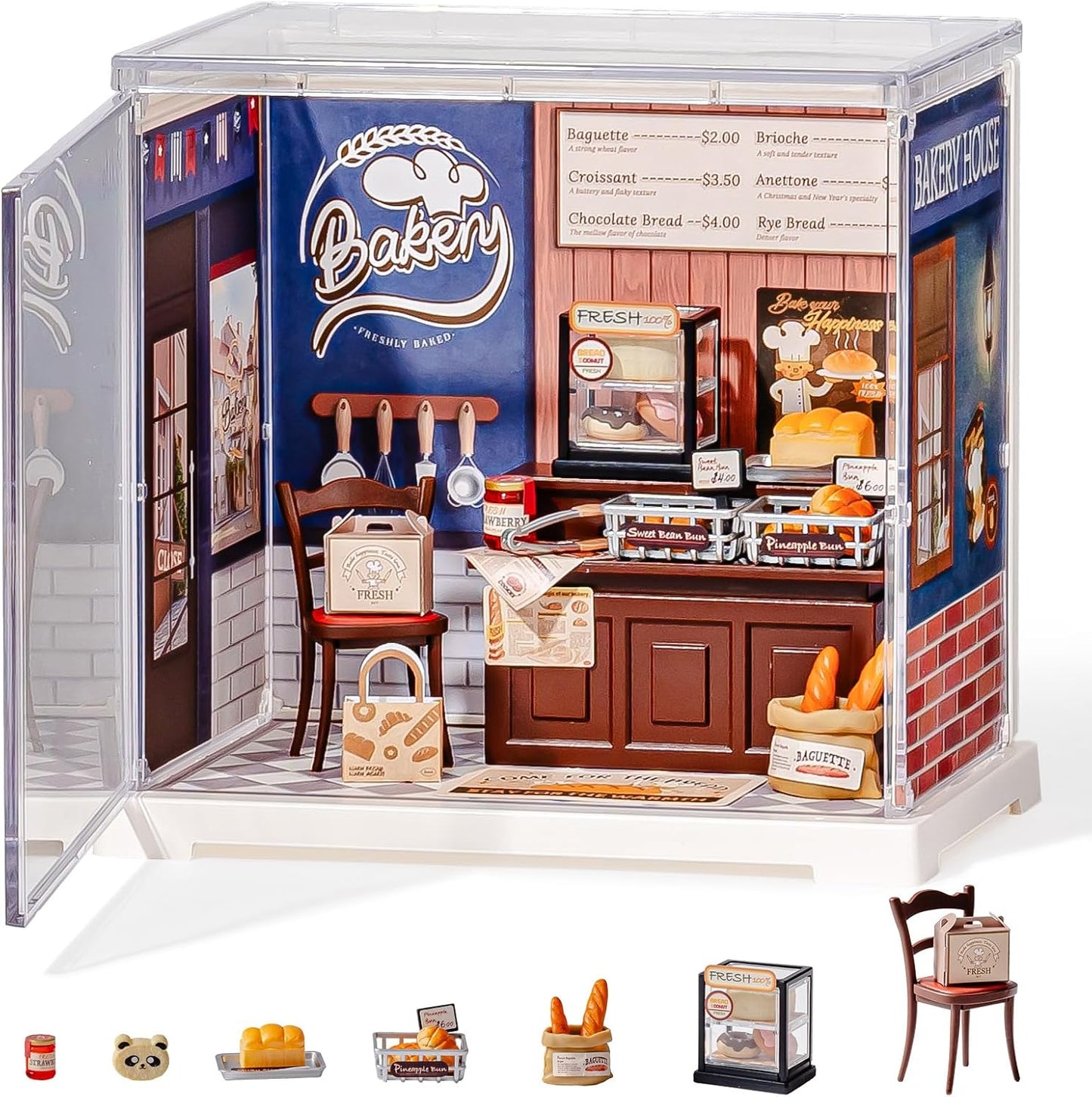 Rolife Butter Bakery House DIY Miniature House DWS03B