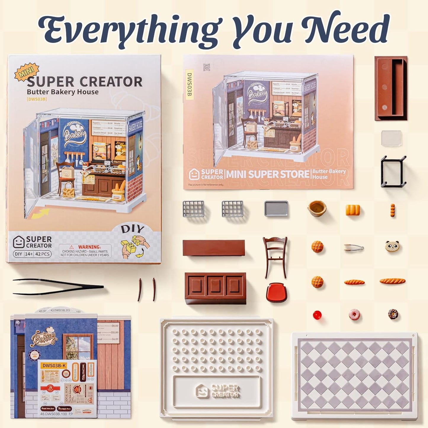 Rolife Butter Bakery House DIY Miniature House DWS03B