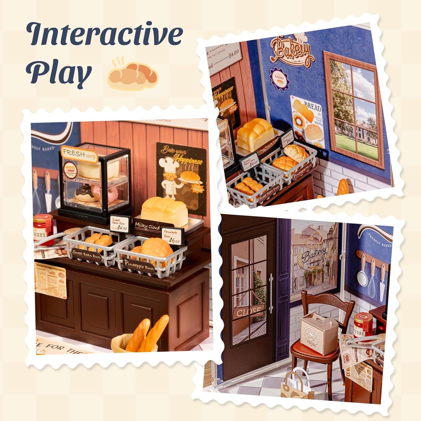 Rolife Butter Bakery House DIY Miniature House DWS03B