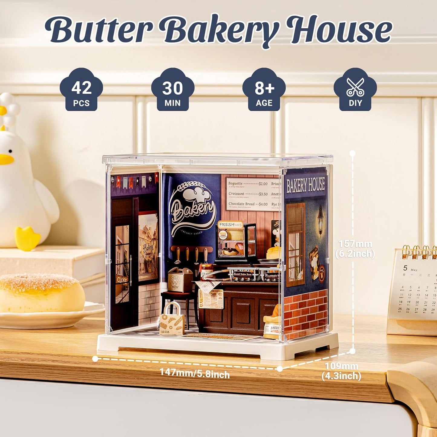 Rolife Butter Bakery House DIY Miniature House DWS03B