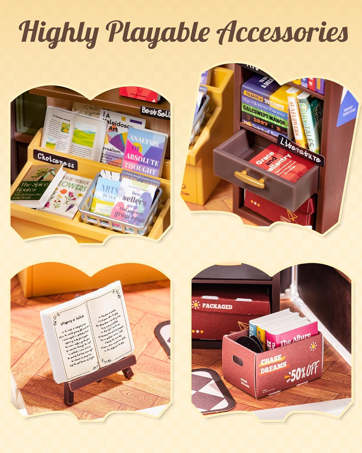 Rolife Memory Book Store DIY Miniature House DWS04B