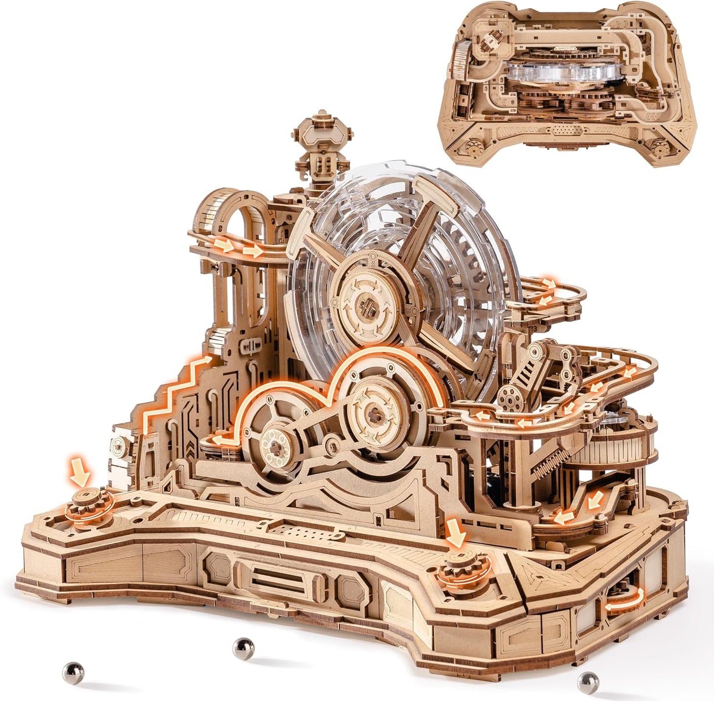 ROKR Gear Ball Challenge 3D Wooden Puzzle EGC01