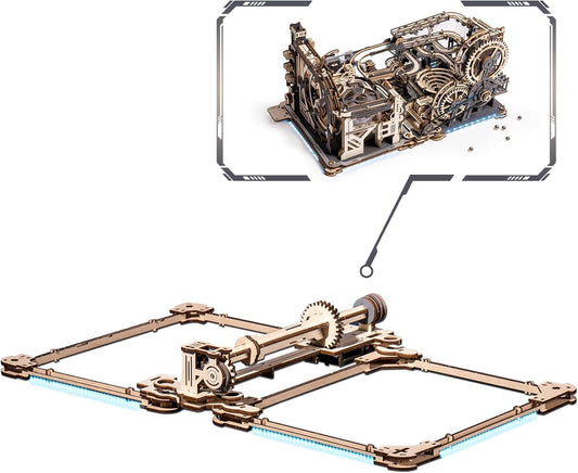 ROKR Link Pack Marble Run 3D Wooden Puzzle LG01
