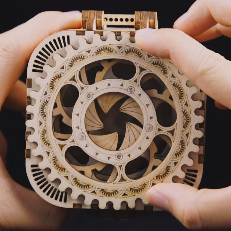 ROKR Treasure Box Mechanical Gears 3D Wooden Puzzle LK502