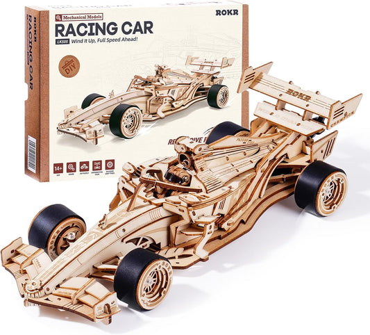 ROKR Racing Car 3D Wooden Puzzle LK505
