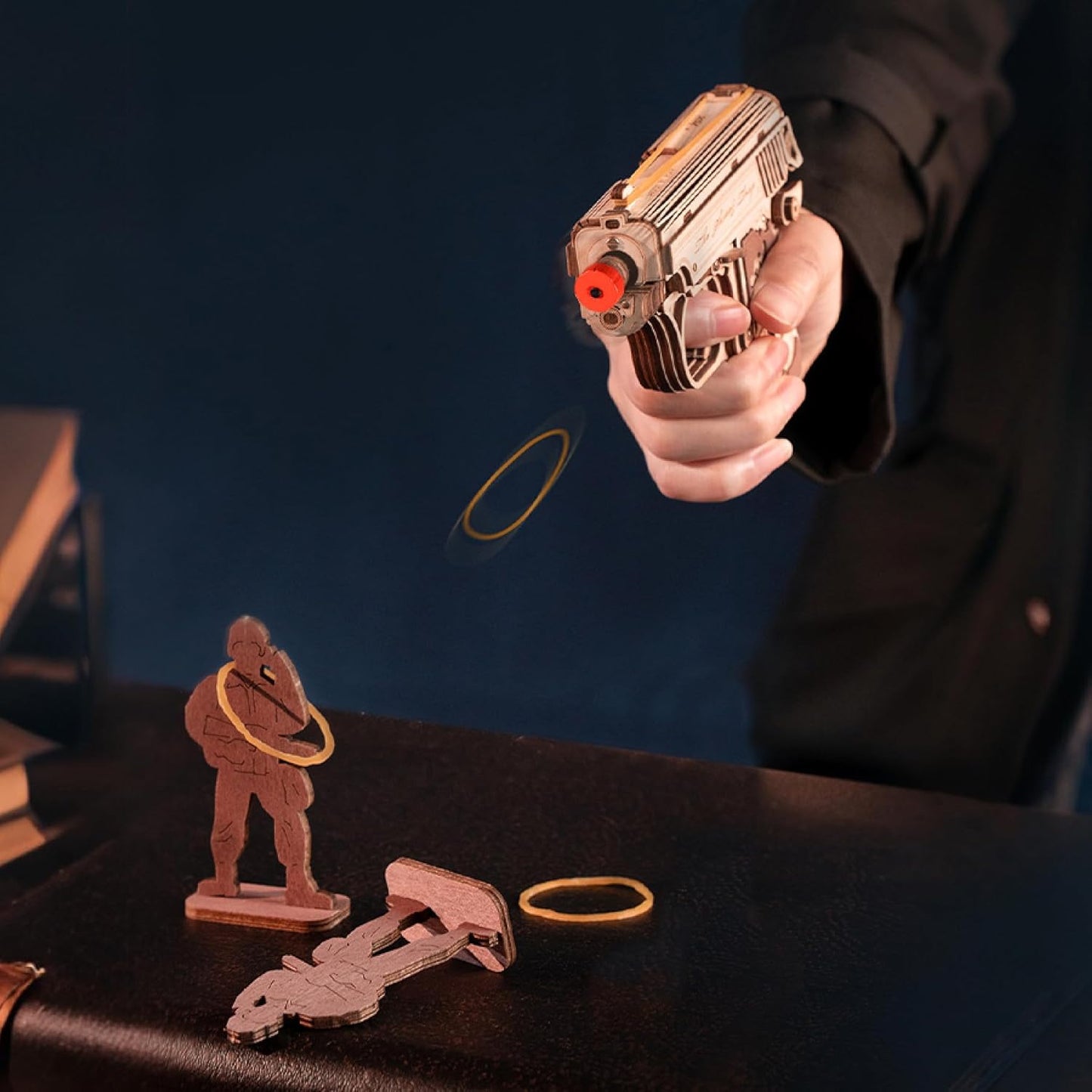 ROKR Mini Gun Toy 3D Wooden Puzzle LQ502