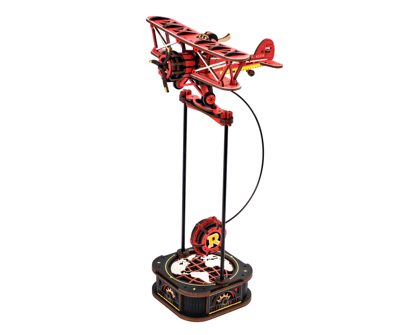 ROKR Sky Captain Pendulum Balance Toy 3D Wooden Puzzle MCD01