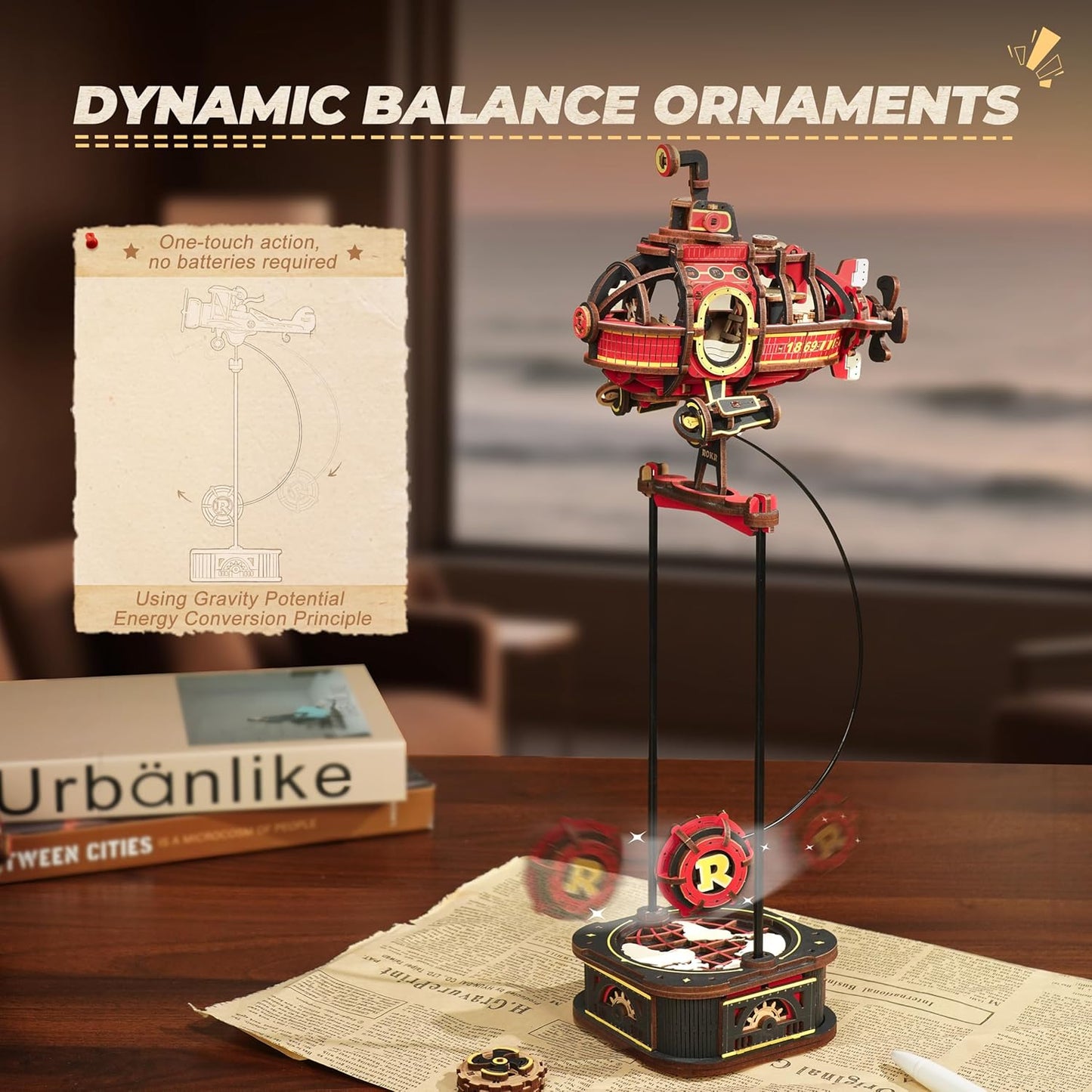 ROKR Deep-Sea Adventurer Pendulum Balance Toy 3D Puzzle MCD04