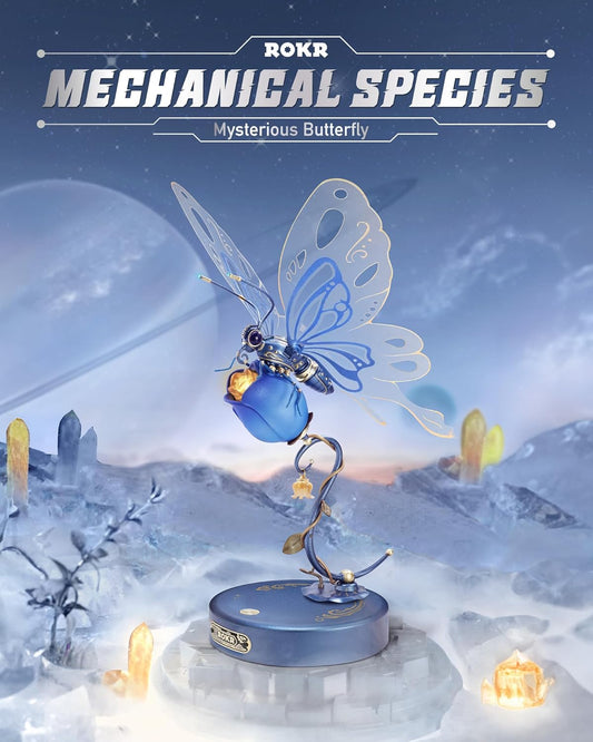 ROKR Butterfly MI05B DIY Mechanical 3D Puzzle