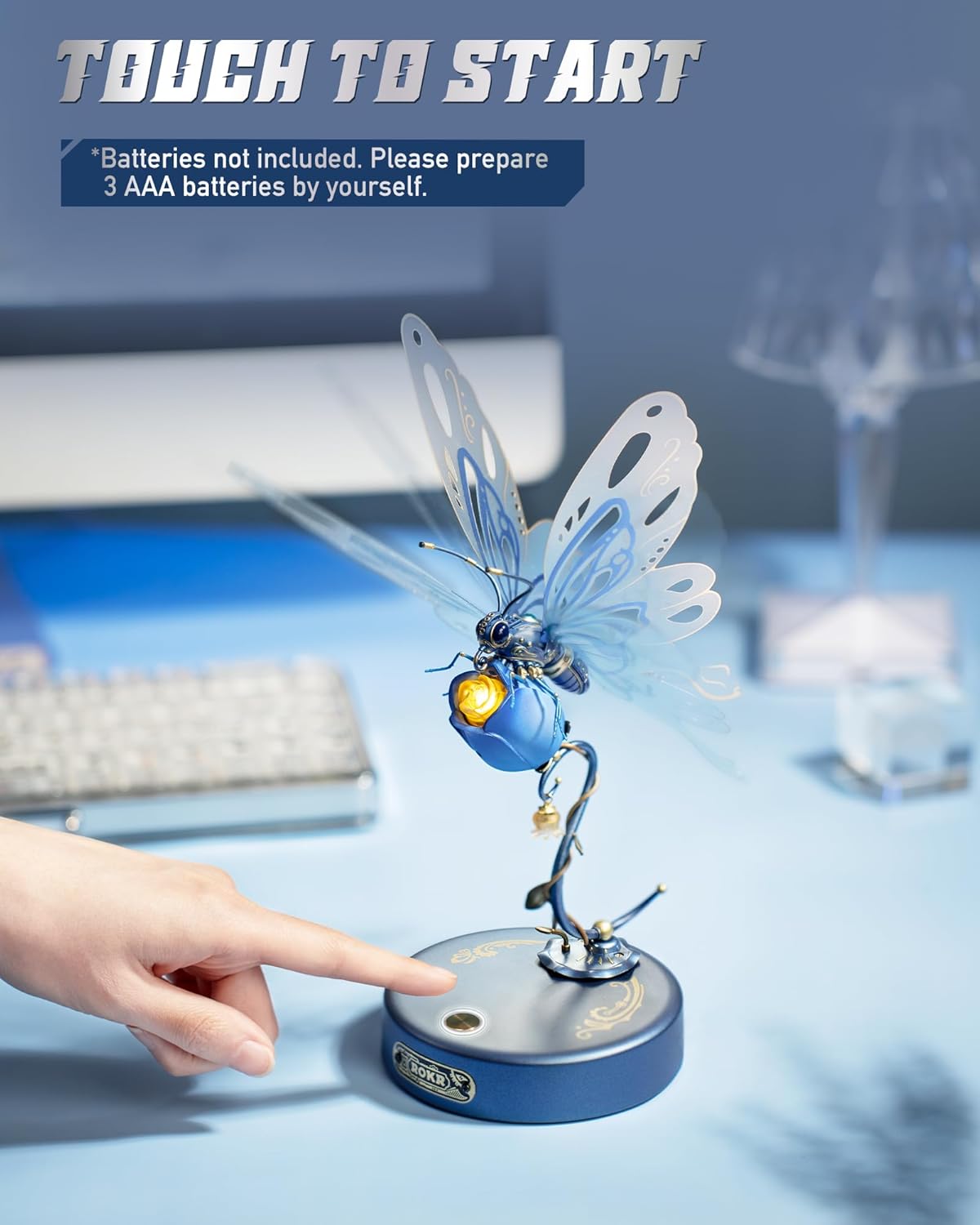ROKR Butterfly MI05B DIY Mechanical 3D Puzzle