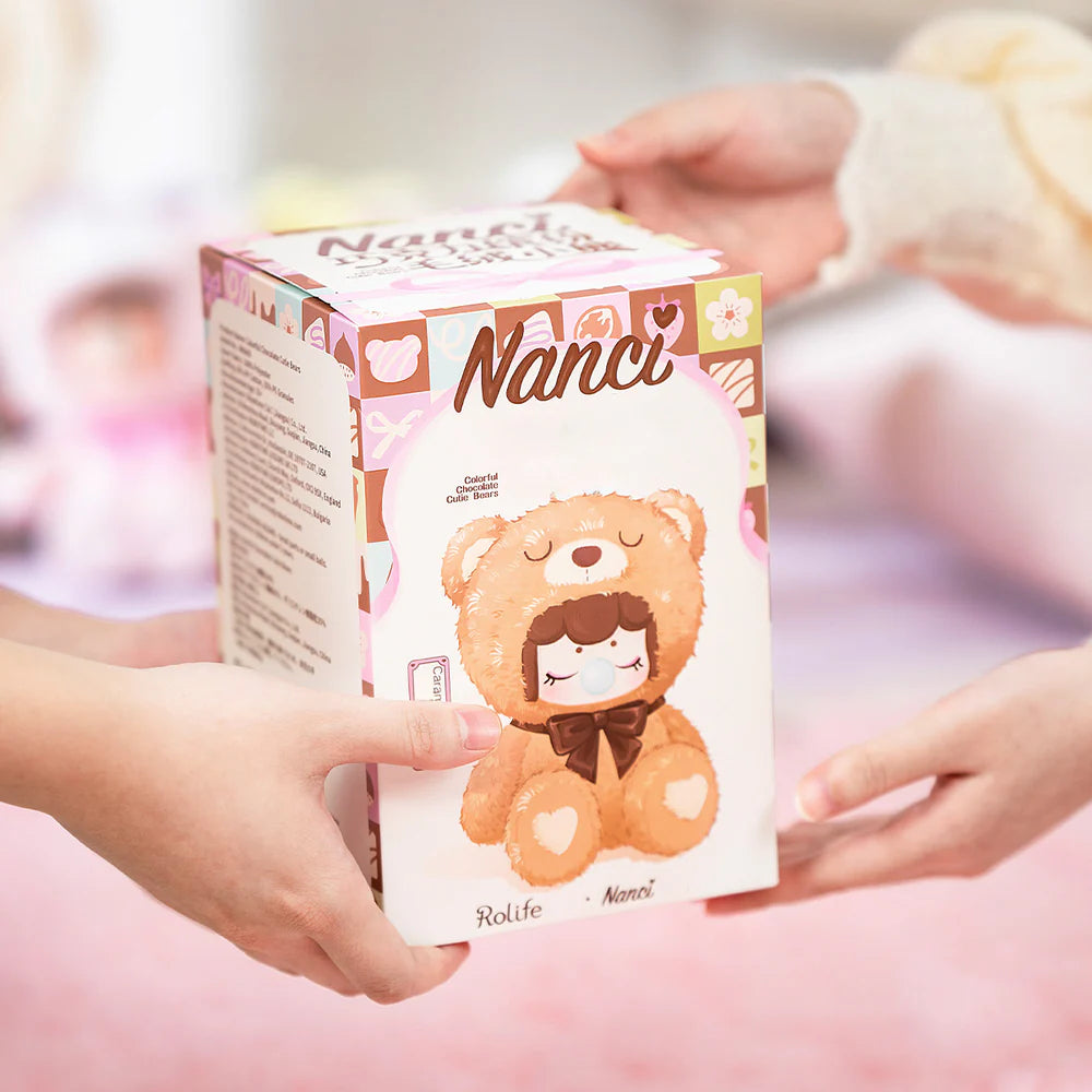 Rolife Nanci’s Colorful Chocolate Cutie Bears Surprise Plush Dolls MNAXX