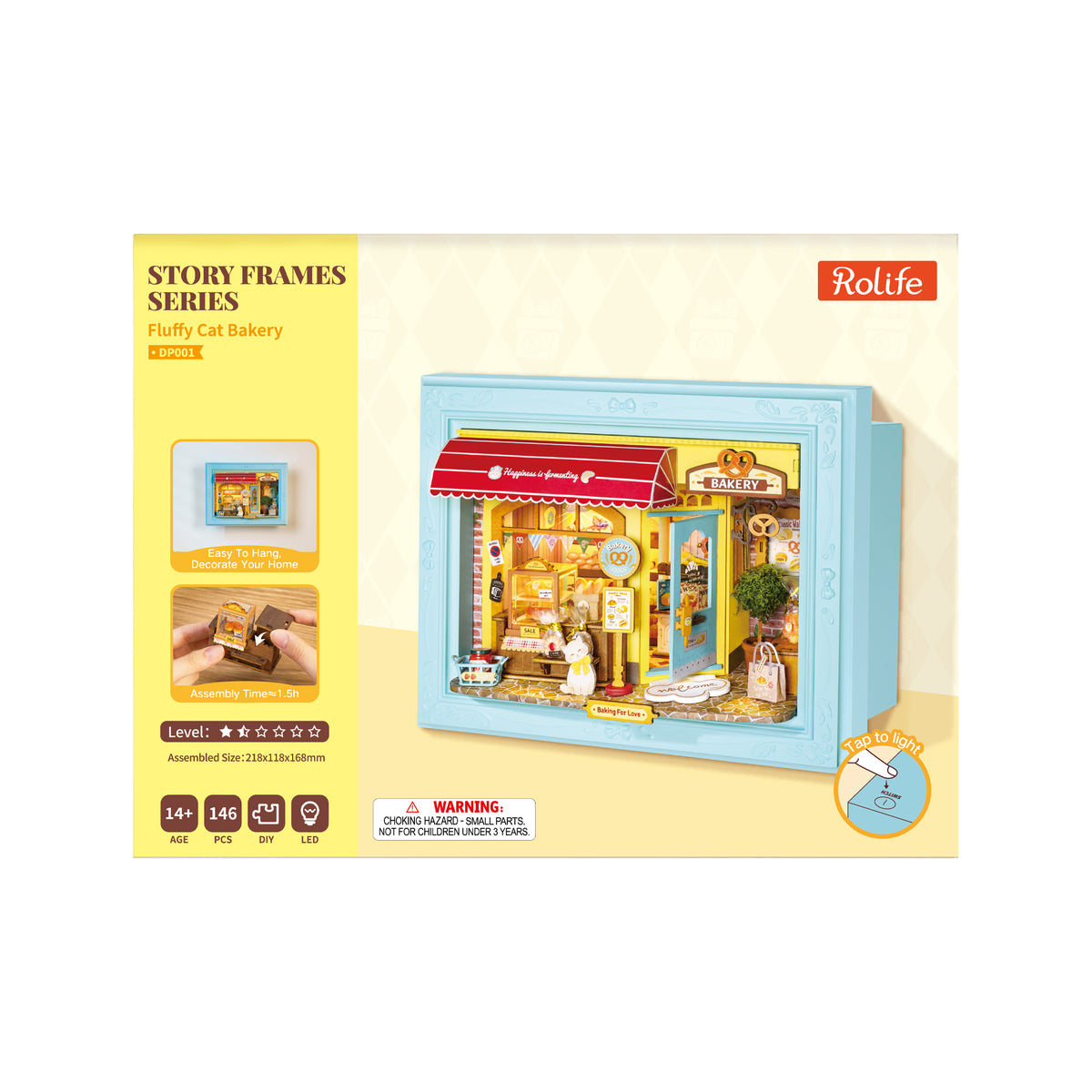 Rolife Fluffy Cat Bakery DP001