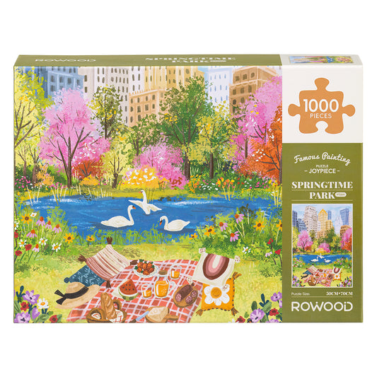Rolife Springtime Park Wooden Jigsaw Puzzle PT009