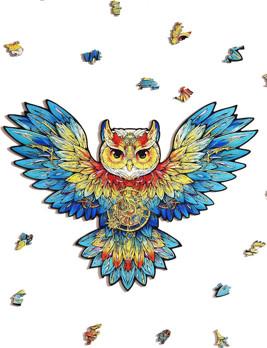 Rowood Owl Wooden Jigsaw Puzzle TA004