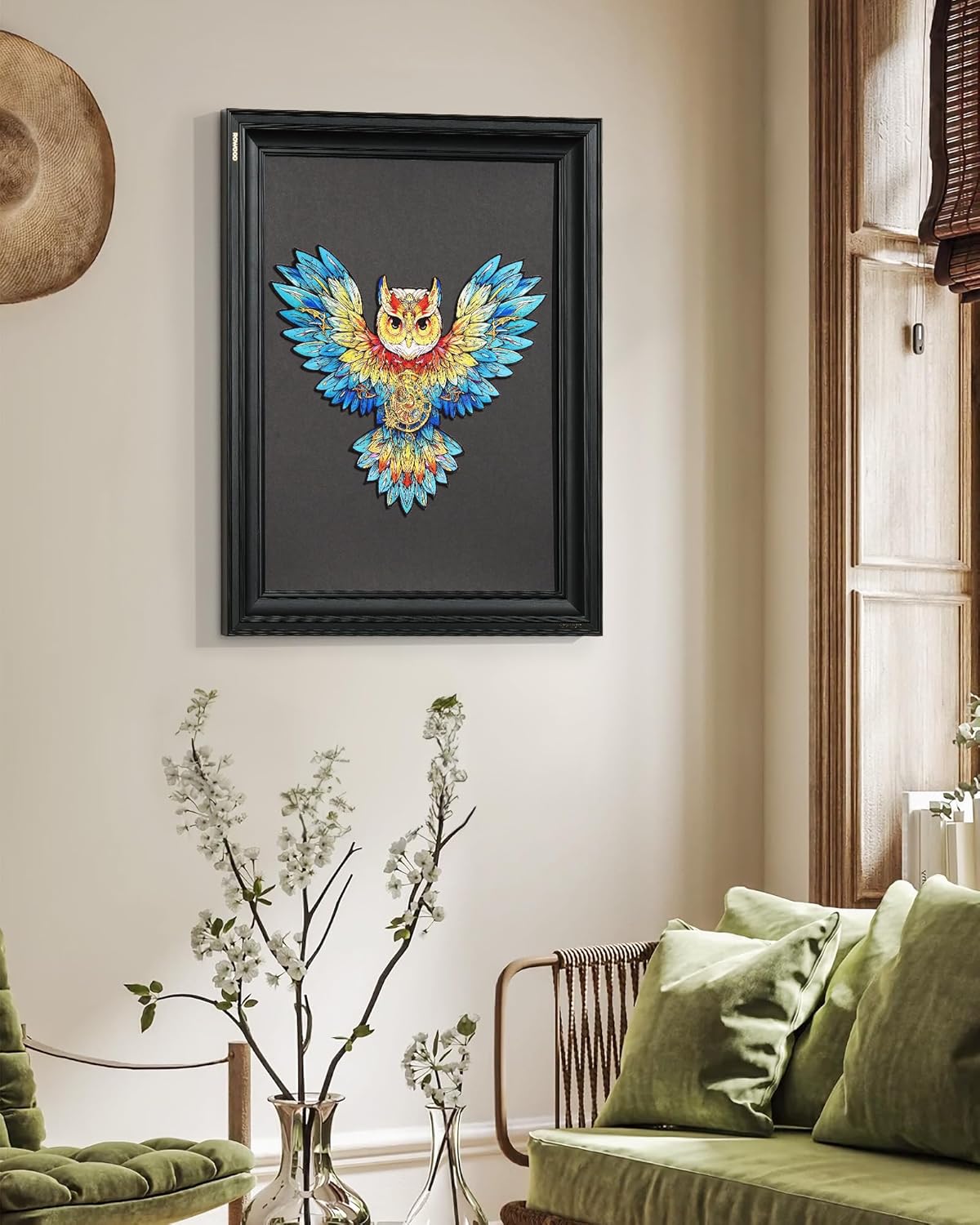 Rowood Owl Wooden Jigsaw Puzzle TA004