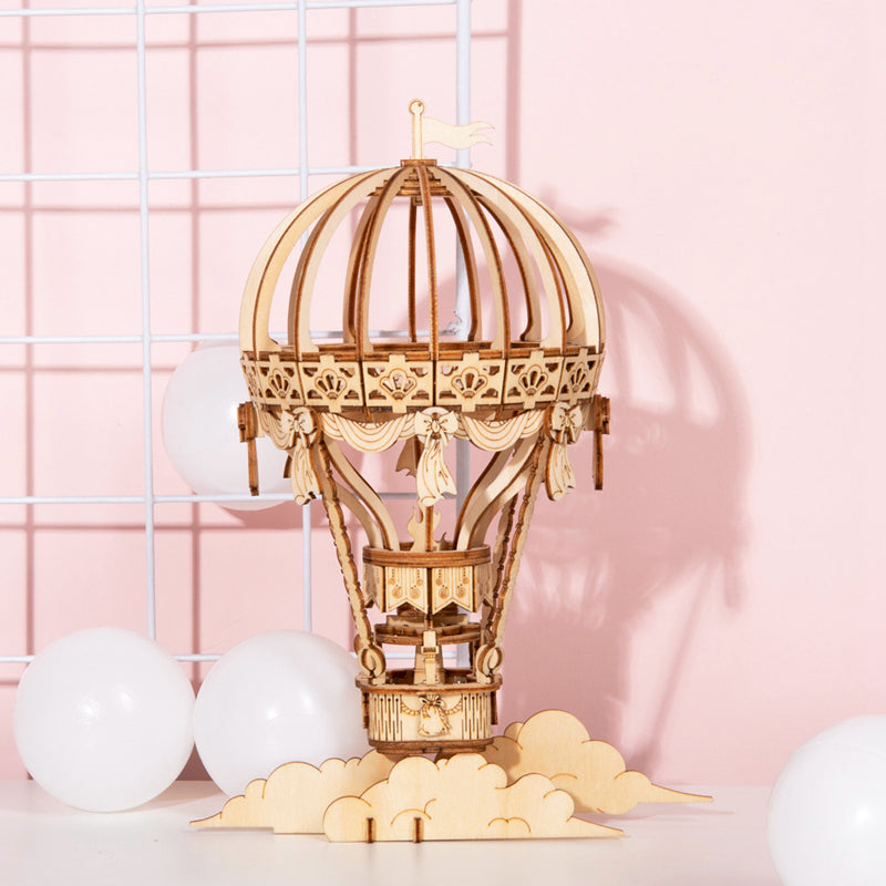 Rolife Hot Air Balloon 3D wooden puzzle TG406
