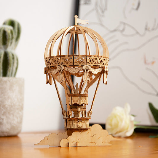 Rolife Hot Air Balloon 3D wooden puzzle TG406