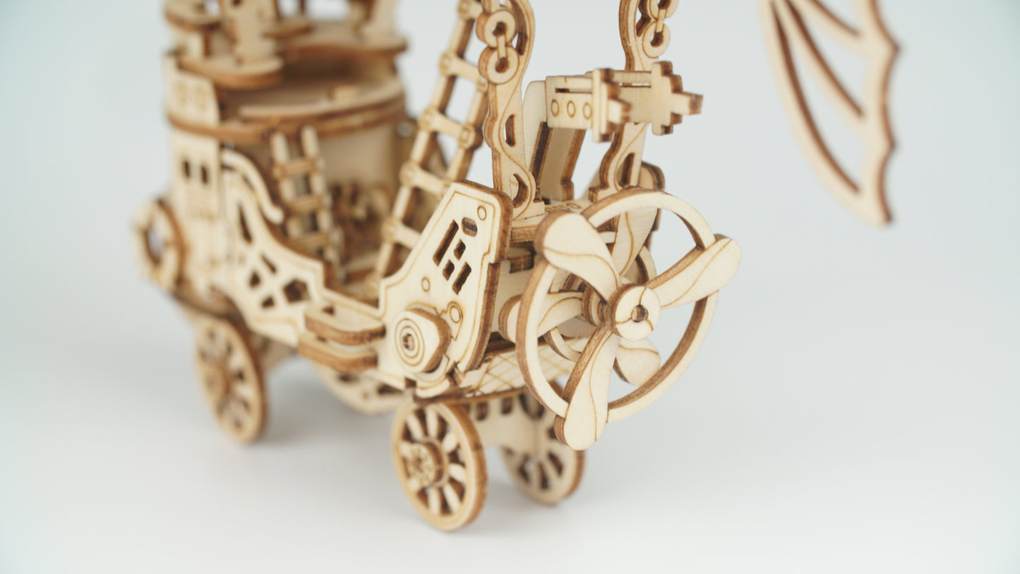 Rolife Airship Model 3D Wooden Puzzle TG407