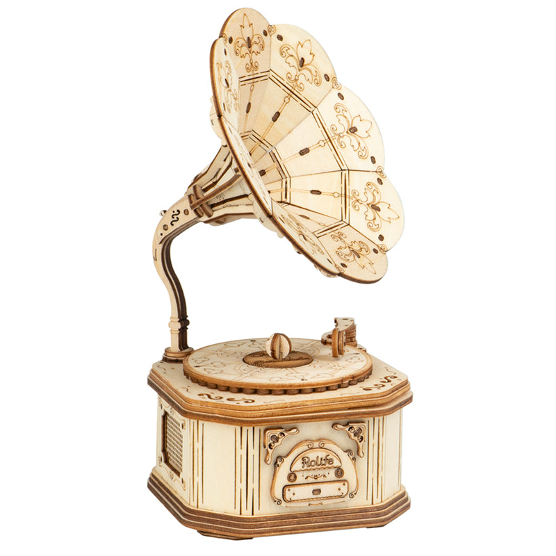 ROLIFE DIY Crank Classic Gramophone TG408