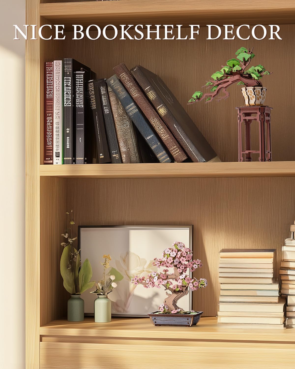 Rolife Sakura Bonsai DIY 3D Wooden Puzzle TG415