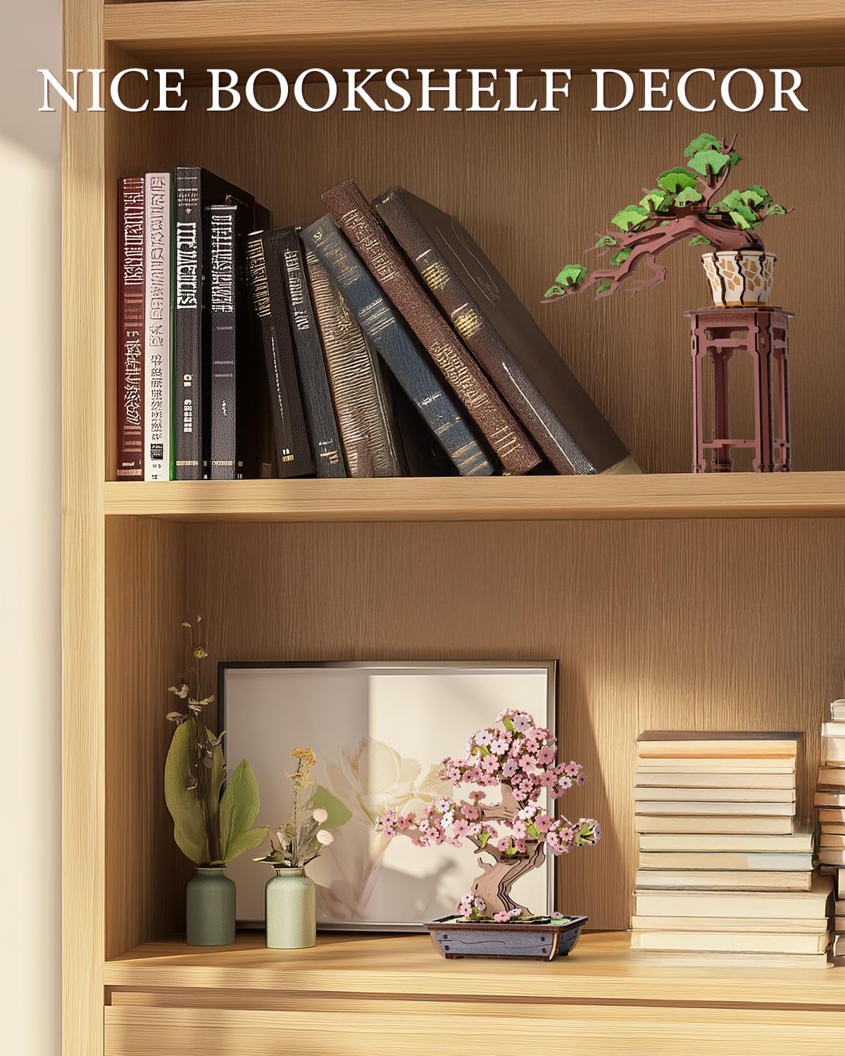 Rolife Evergreen Pine Bonsai DIY Wooden 3D Puzzle TG510