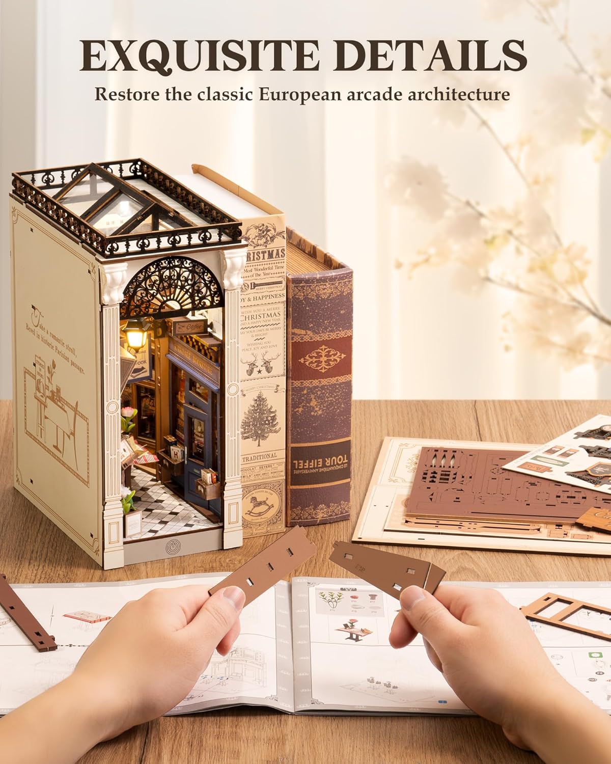 Rolife Arcade Dating DIY Book Nook Shelf Insert Kit TGB10