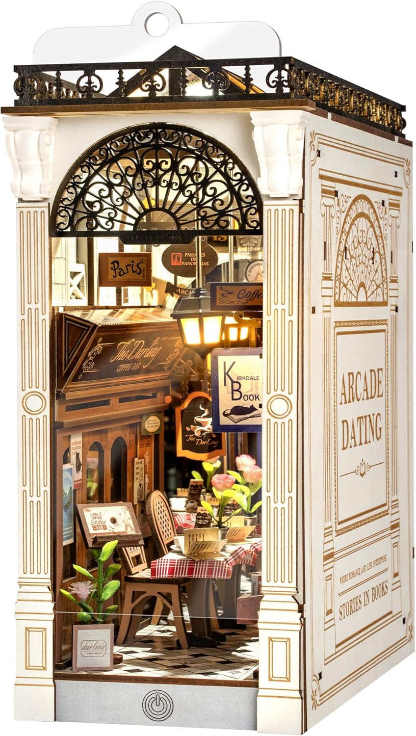 Rolife Arcade Dating DIY Book Nook Shelf Insert Kit TGB10