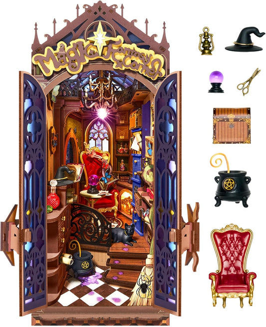 Rolife Magic Fantasy Corner Book Nook TGB14