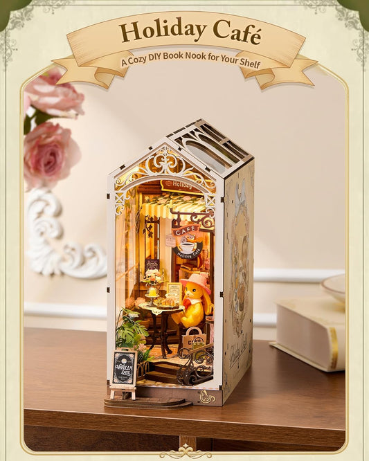 Rolife Holiday Cafe Book Nook TGB15