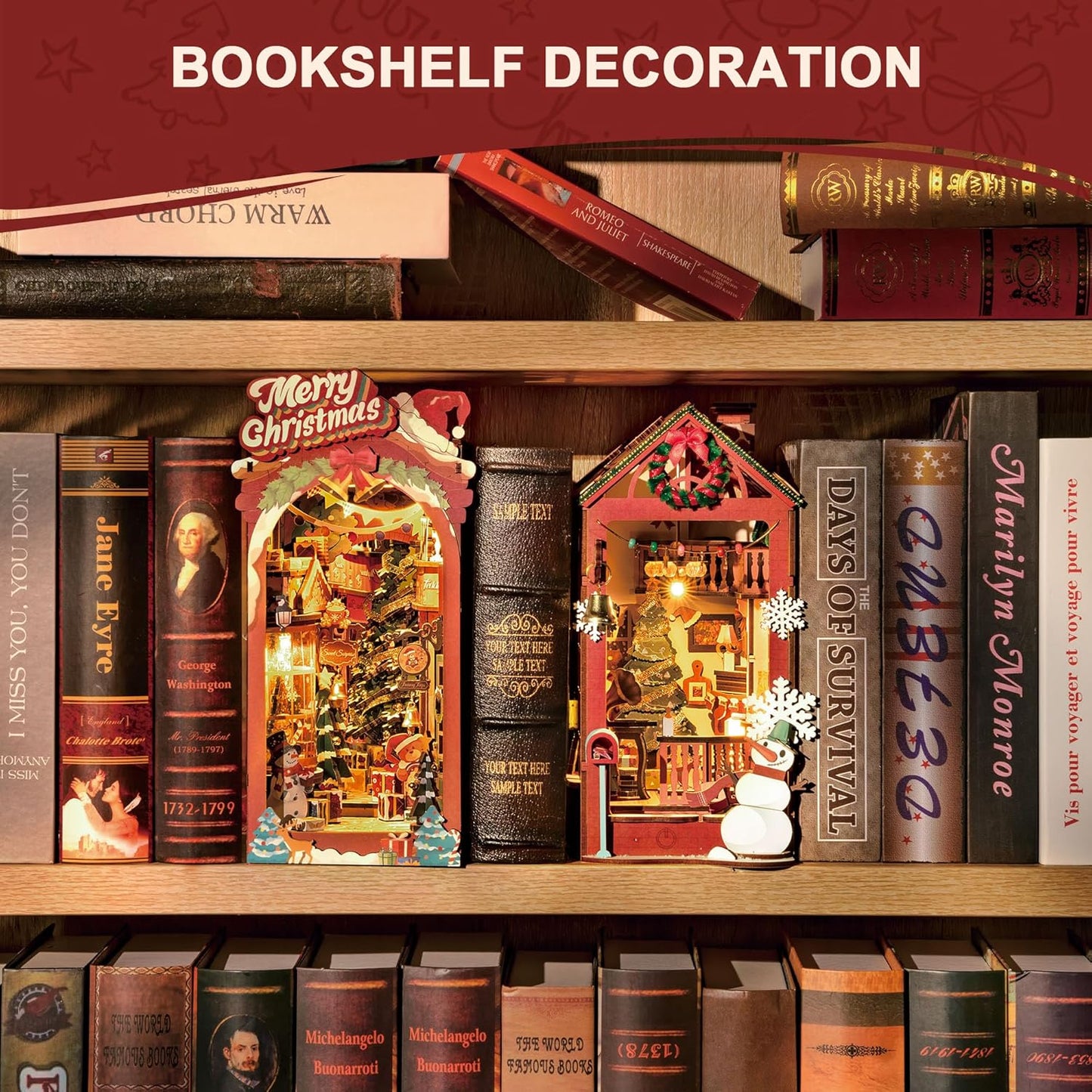 Rolife Romantic Venice DIY Book Nook Shelf Insert Kit TGC06