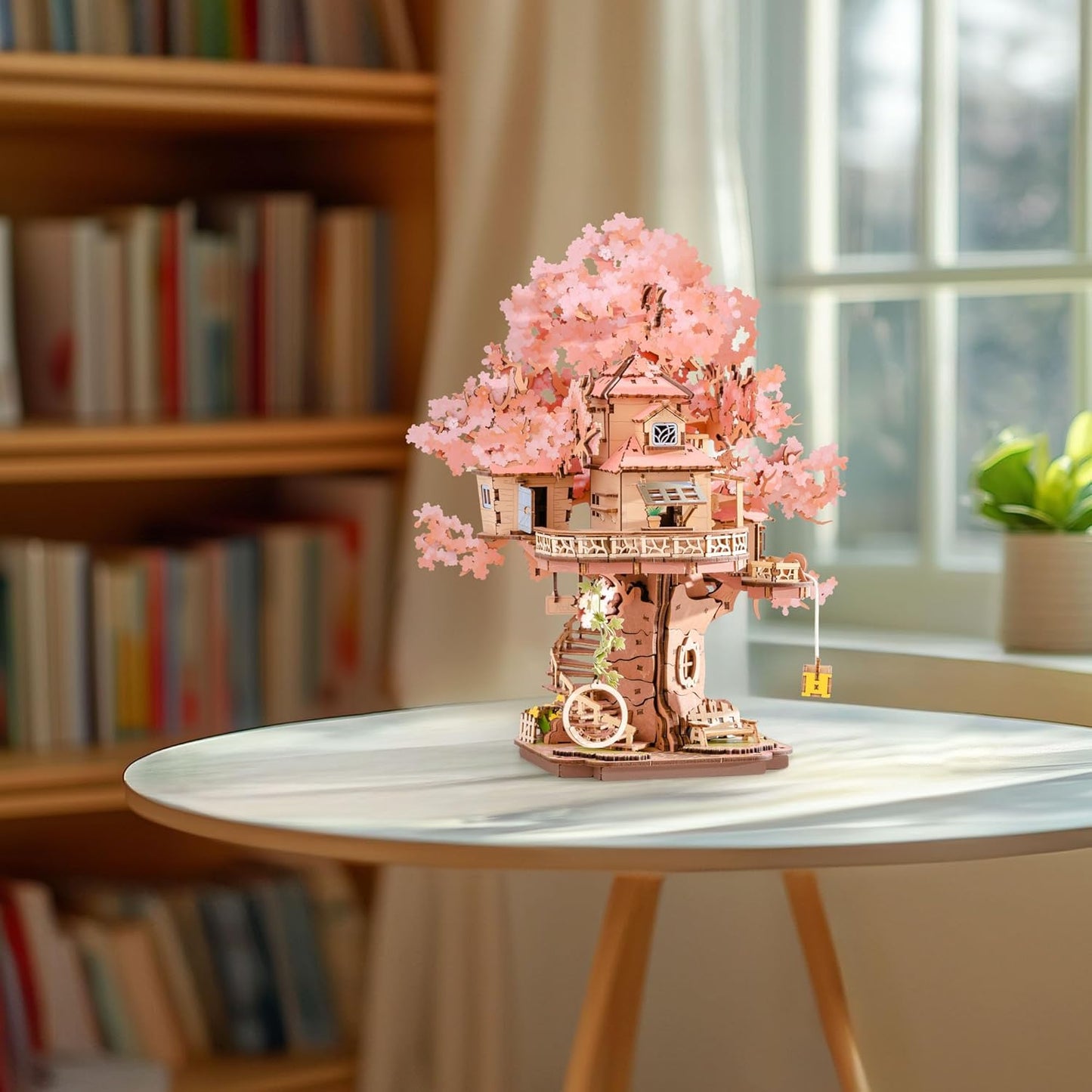 Rolife Sakura Tree House DIY Wooden 3D Puzzle TGS04