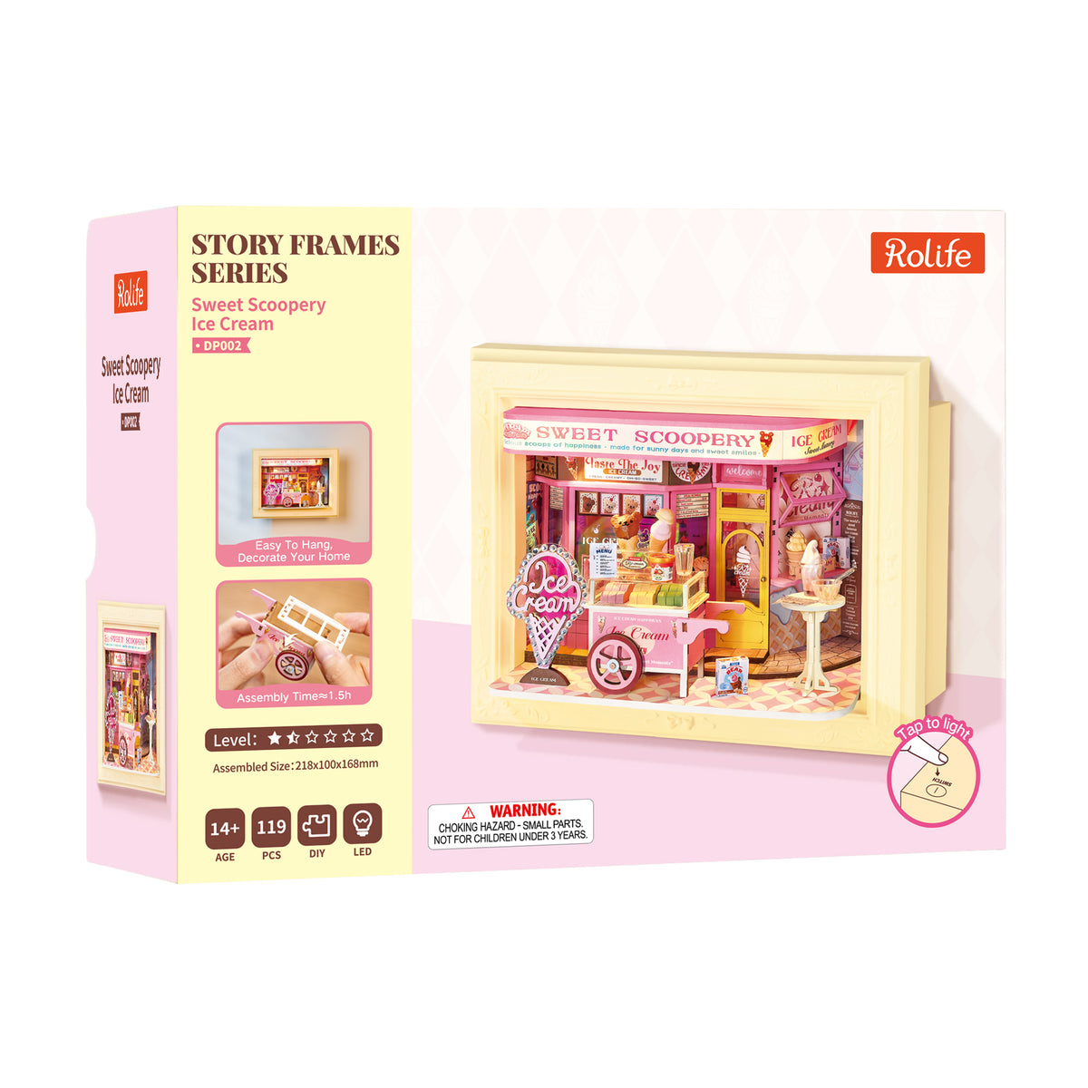 Rolife Sweet Scoopery Ice Cream DP002